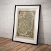 Vintage Map Poster - Story Map of Ireland 1936